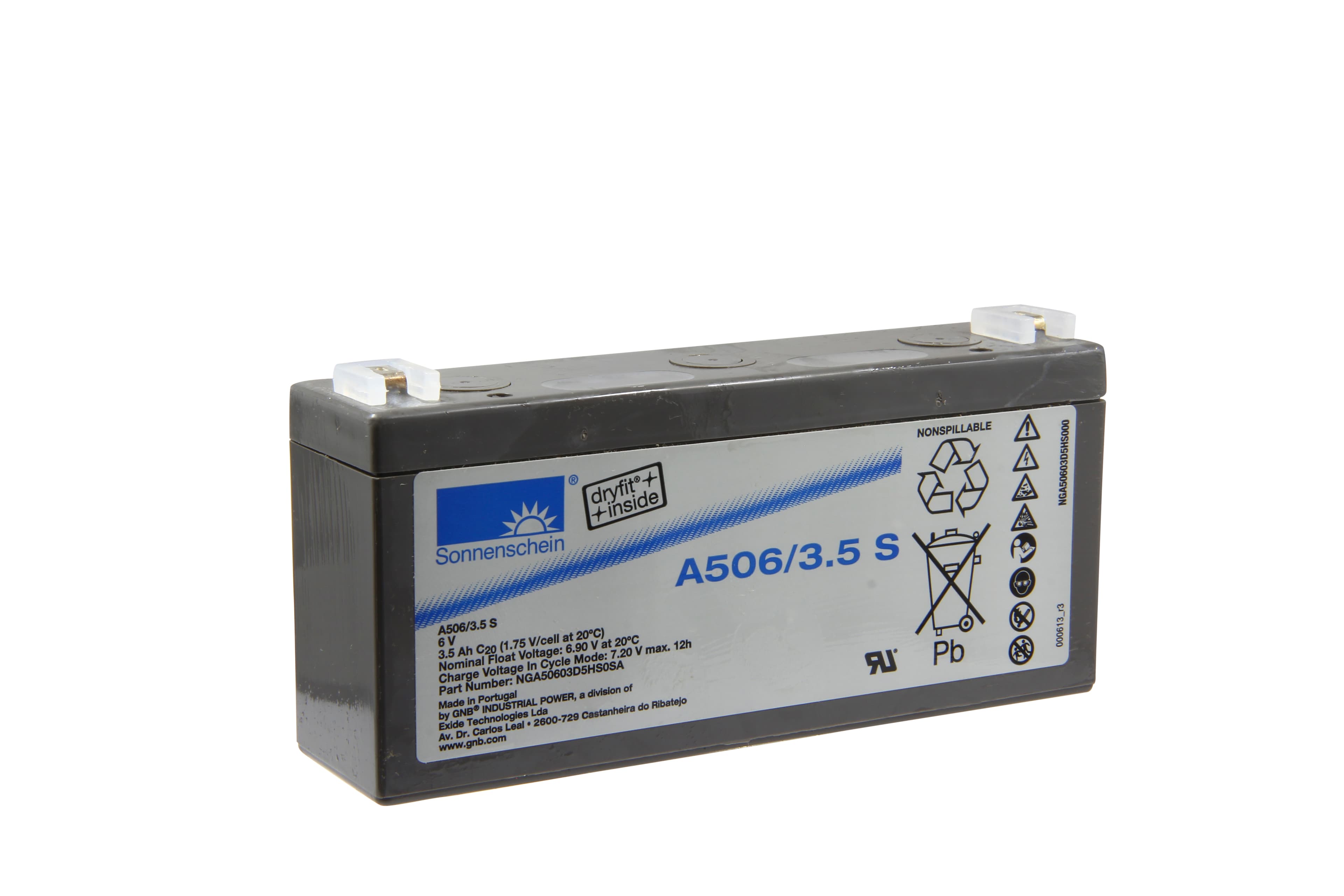 Batterie en plomb compatible avec le programme Becton Dickinson II