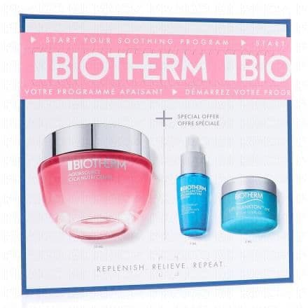 BIOTHERM Aquasource - Coffret programme apaisant peaux sèches et sensibles